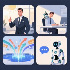 Marc Juncke analysiert: HubSpot’s KI-Chef Nicholas Holland enthüllt das Konzept „Work as a Service“. Wie Unternehmen jetzt von autonomen KI-Agenten profitieren und den „Super-Contributor“ schaffen.