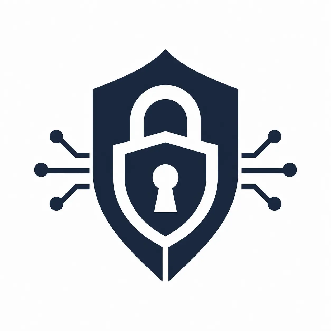 Digitale Resilienz Icon abstrakt